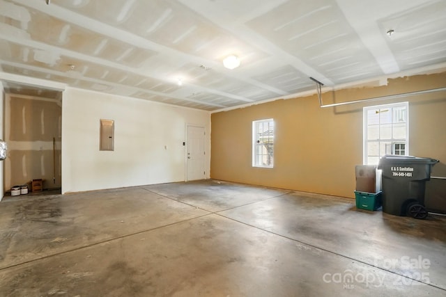 11209 Lazio Ln Unit 1, Charlotte, NC 28277 - garage featuring electric panel