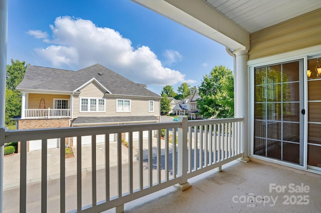 11209 Lazio Ln Unit 1, Charlotte, NC 28277 - balcony with a residential view