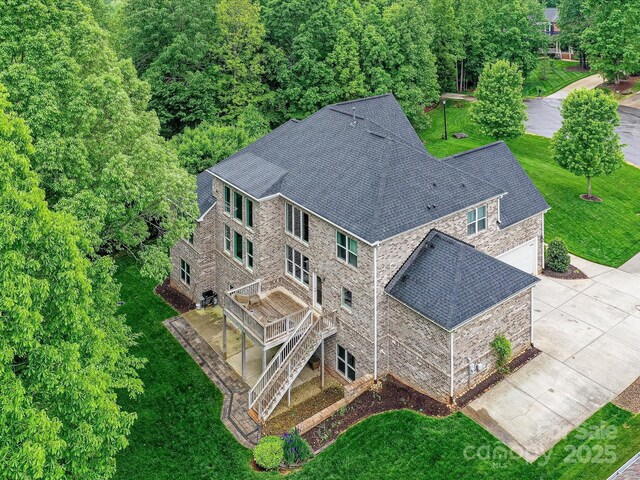 129 Overlook Ridge Ln, Davidson, NC 28036 - view from above of property