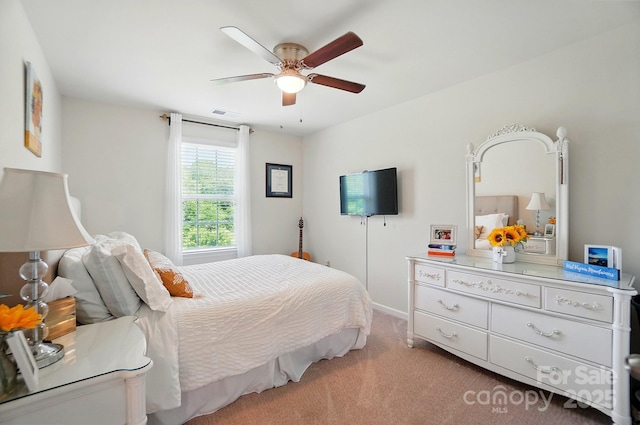 14316 Baytown Ct, Huntersville, NC 28078 - carpeted bedroom featuring ceiling fan and baseboards