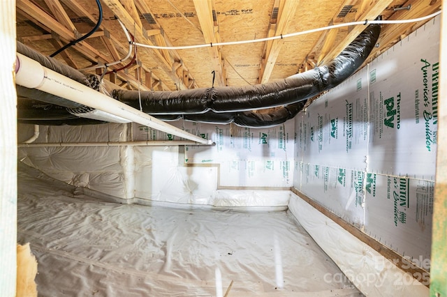 5214 Polo Gate Blvd, Charlotte, NC 28216 - basement featuring crawl space