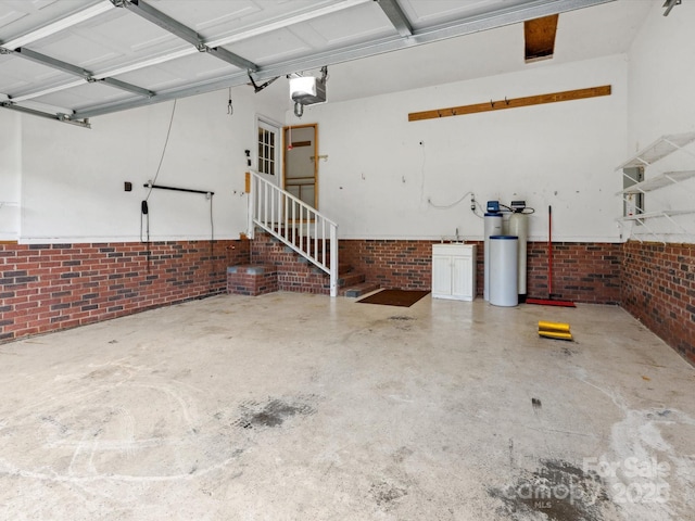 1028 Swaying Oats Dr, York, SC 29745 - garage with a garage door opener and a sink