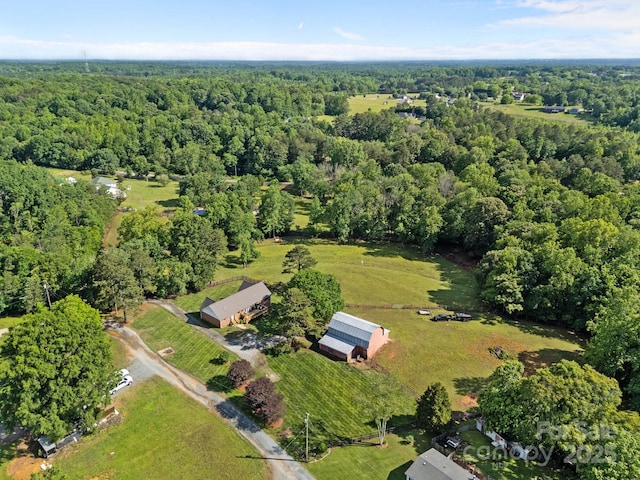 425 Troutman Rd, Rockwell, NC 28138 - aerial view of property's location with a forest
