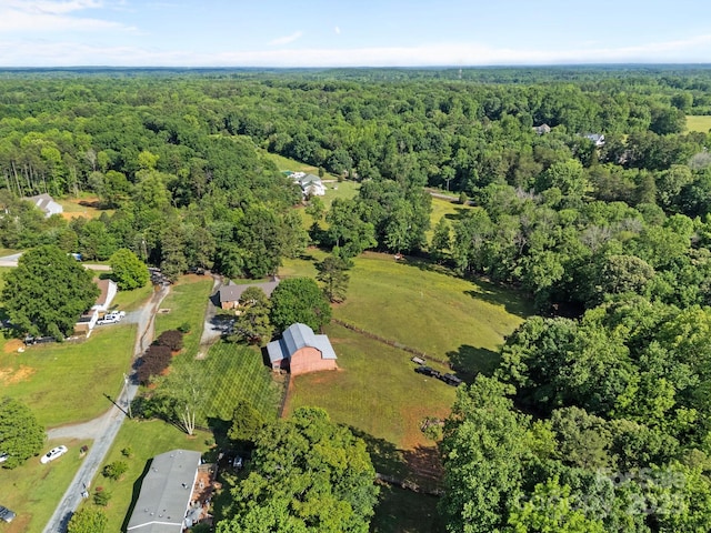 425 Troutman Rd, Rockwell, NC 28138 - aerial overview of property's location with a forest