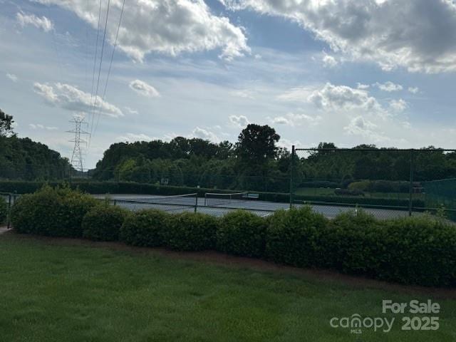 410 Deer Brush Ln, Waxhaw, NC 28173 - view of tennis court
