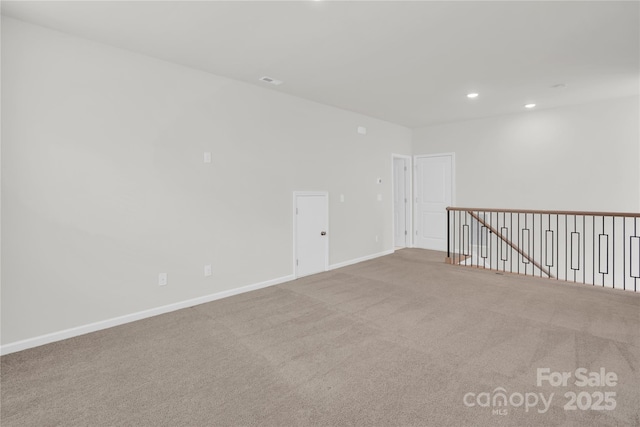 5946 Ardrey Kell Rd, Charlotte, NC 28277 - unfurnished room featuring carpet, recessed lighting, and baseboards