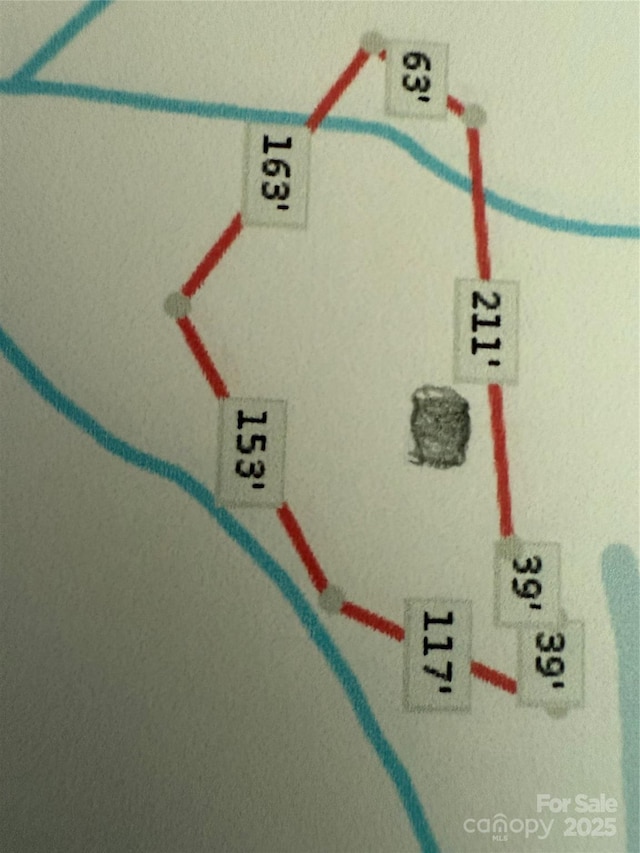 map / location of property area