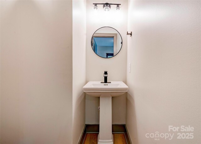 600 S Cline Ave, Newton, NC 28658 - bathroom featuring wood finished floors