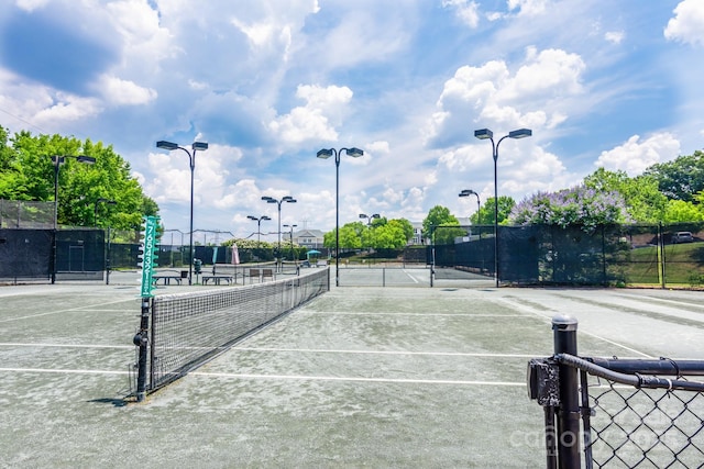 10911 Skymont Dr, Huntersville, NC 28078 - view of tennis court