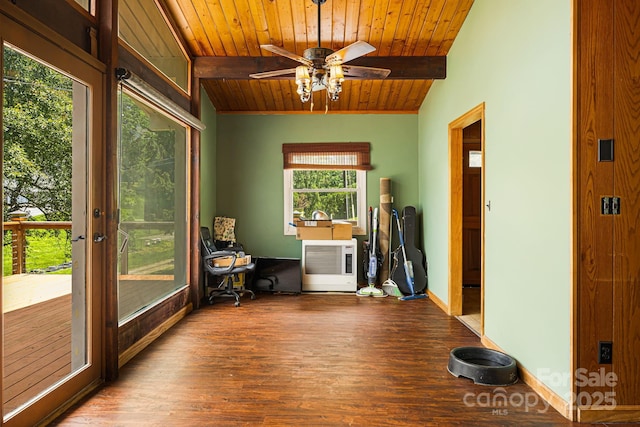 61 Magnolia Dr, Canton, NC 28716 - sunroom featuring heating unit and french doors