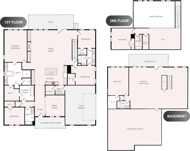 161 Leaning Tower Dr, Mooresville, NC 28117 - property floor plan