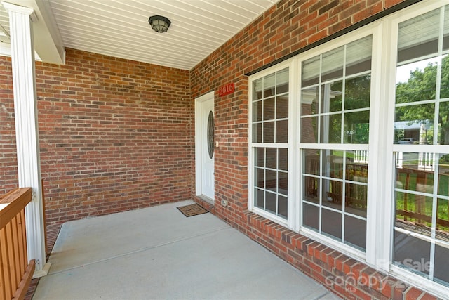 view of patio / terrace featuring a porch