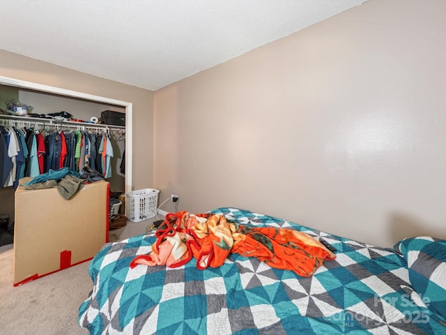 7977 Shady Oak Trl, Charlotte, NC 28210 - carpeted bedroom with a closet