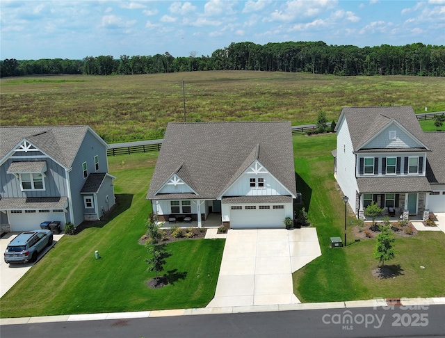 view of subject property