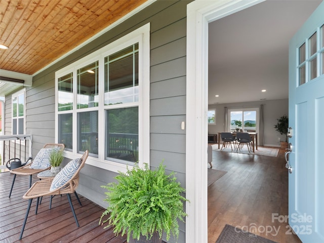 128 Lewis Ln, Candler, NC 28715 - view of wooden porch