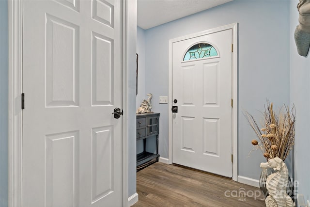 174 Sassafras Hill Dr Unit 41, Rutherfordton, NC 28139 - foyer with dark wood finished floors and baseboards