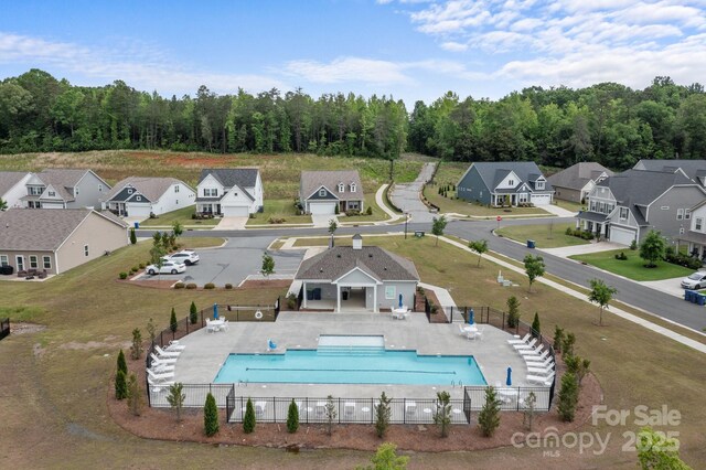 7604 Tanglewood Way, Denver, NC 28037 - community pool featuring a residential view and a patio