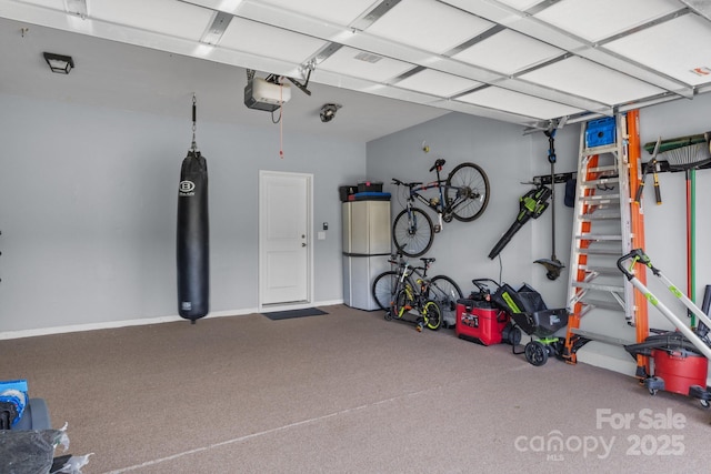 7604 Tanglewood Way, Denver, NC 28037 - garage with a garage door opener and baseboards
