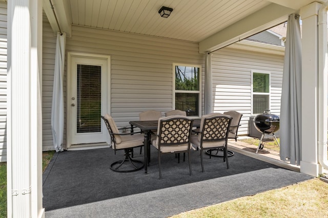 7604 Tanglewood Way, Denver, NC 28037 - view of patio / terrace with outdoor dining area and area for grilling