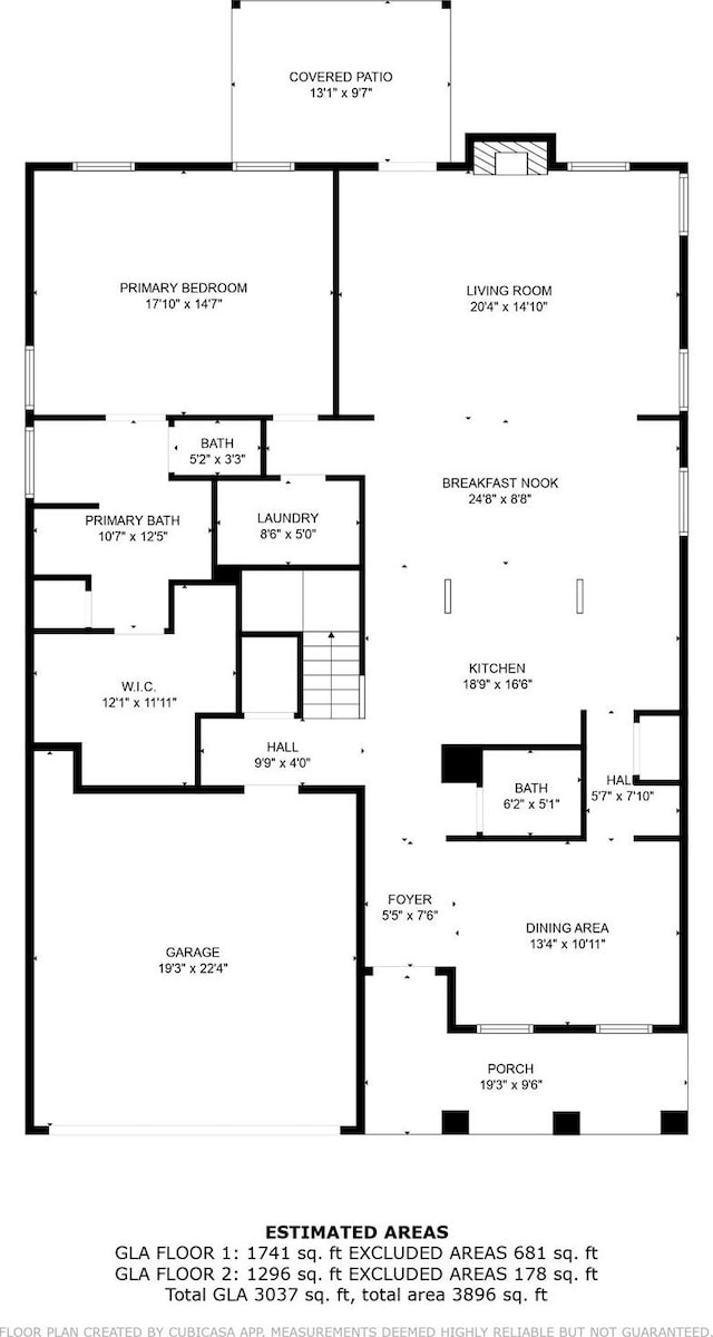 7604 Tanglewood Way, Denver, NC 28037 - view of room layout