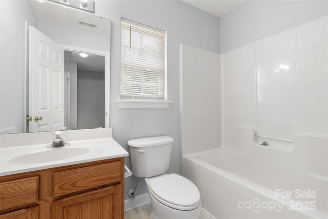 4004 Shasta Cir, Clover, SC 29710 - full bath with toilet, vanity, and baseboards