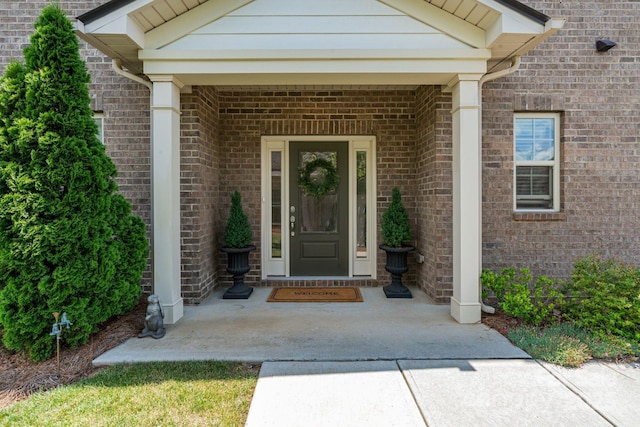 4028 Woodsmill Rd, Fort Mill, SC 29707 - property entrance with brick siding