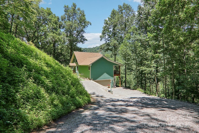 332 Mystic Cv, Waynesville, NC 28785 - view of home's exterior with driveway