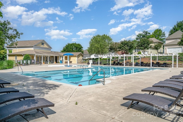 6033 Bountiful St Unit 201, Belmont, NC 28012 - community pool featuring a patio area