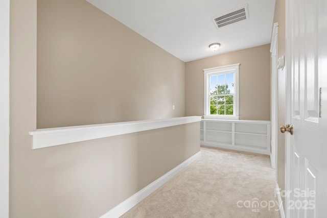 132 E Morehouse Ave, Mooresville, NC 28117 - hallway with light carpet and baseboards