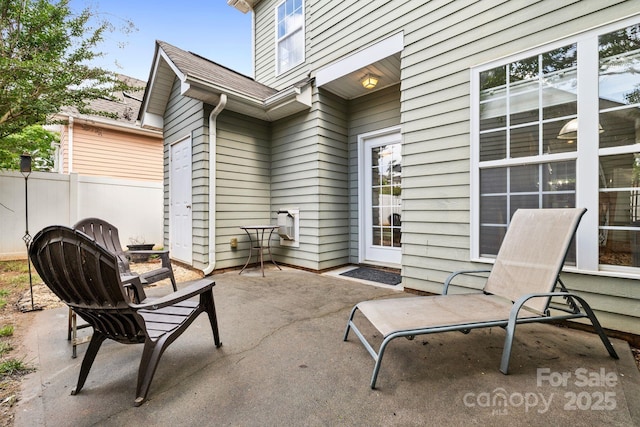 132 E Morehouse Ave, Mooresville, NC 28117 - view of patio / terrace with fence