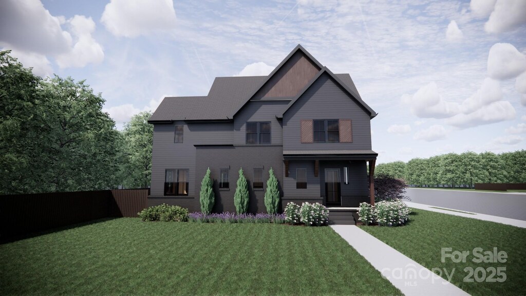 4900 Doris Ave, Charlotte, NC 28205 - view of front of home