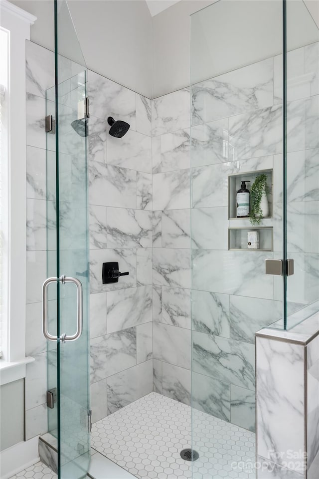 434 Breezewood Dr, Belmont, NC 28012 - bathroom featuring a shower stall