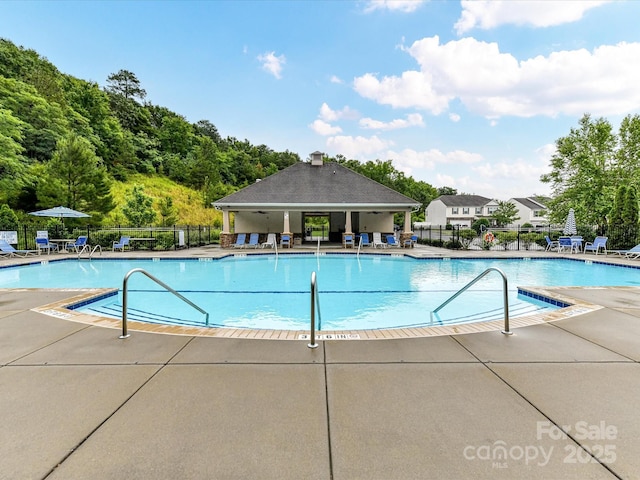 2005 Grimley Ln, Fort Mill, SC 29707 - community pool featuring a patio