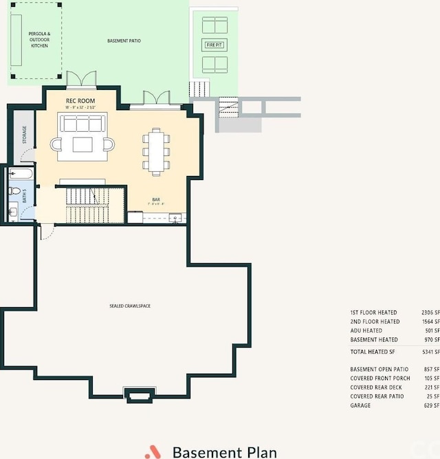 866 Concord Rd Unit 1C, Davidson, NC 28036 - property floor plan