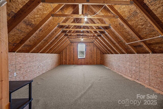422 Drake Ln, Salisbury, NC 28146 - view of unfinished attic