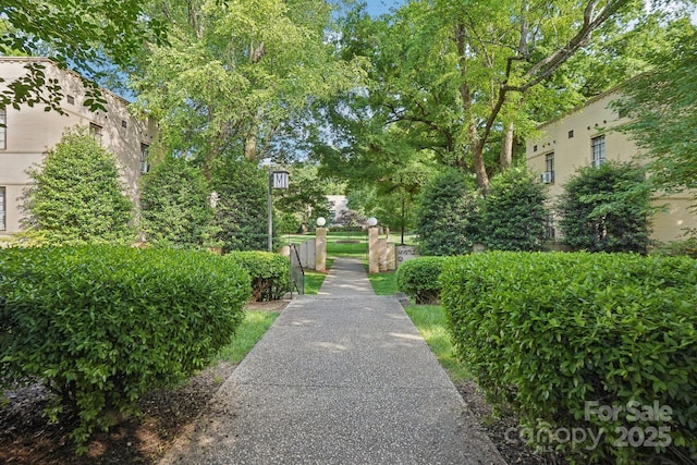 view of property's community