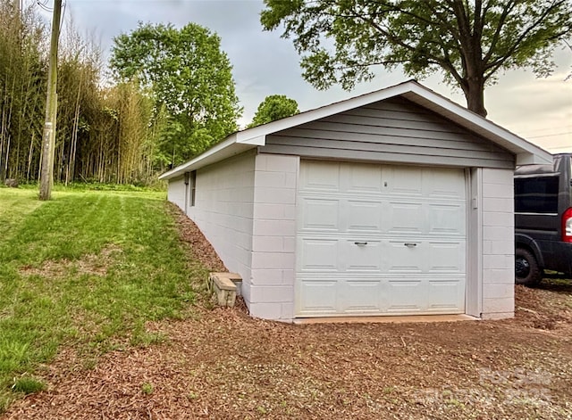 85 Archer St, Granite Falls, NC 28630 - view of garage