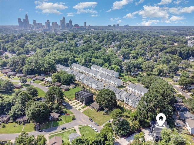 158 Mattoon St, Charlotte, NC 28216 - bird's eye view of skyline