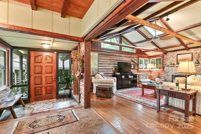 20 Deva Gln, Asheville, NC 28804 - entryway featuring wood finished floors