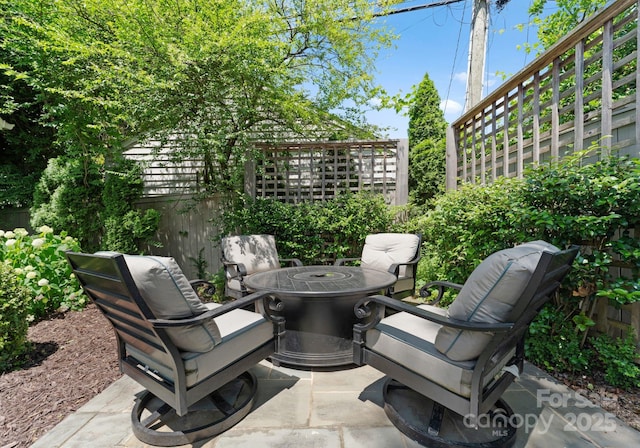 236 Wales Ave, Charlotte, NC 28209 - view of patio / terrace with outdoor dining space