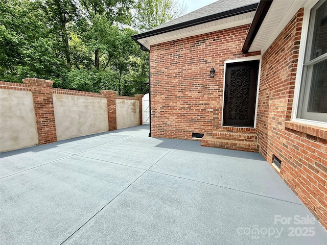 456 Brook Valley Ct NE, Concord, NC 28025 - view of patio with entry steps