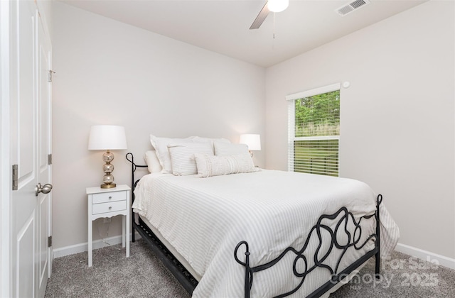 941 Rachel Anne Dr, Belmont, NC 28012 - carpeted bedroom featuring baseboards and ceiling fan