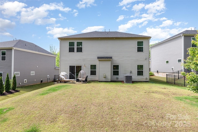 941 Rachel Anne Dr, Belmont, NC 28012 - back of house with central AC unit