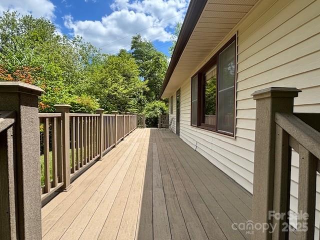 45 Old Cove Rd, Sylva, NC 28779 - view of wooden deck