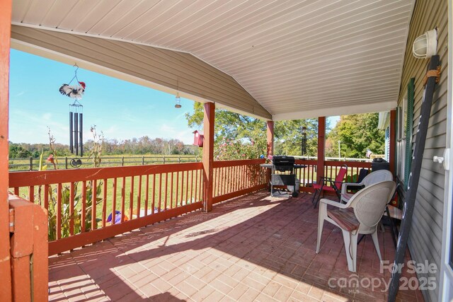1574 Burke Duncan Rd, Lancaster, SC 29720 - view of patio / terrace with fence