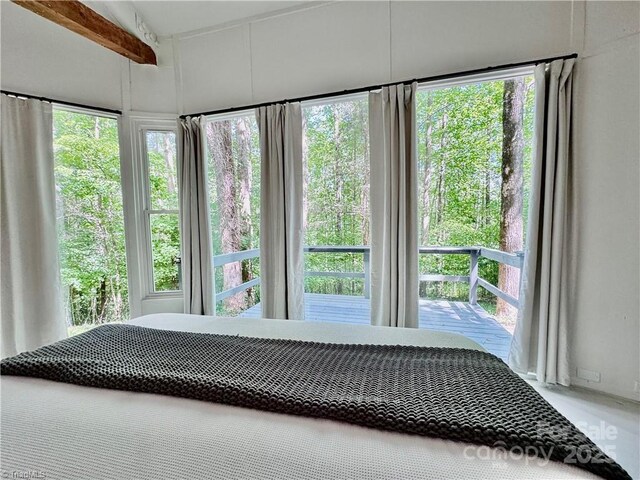 164 Johnson Ridge Rd, Elkin, NC 28621 - bedroom with multiple windows