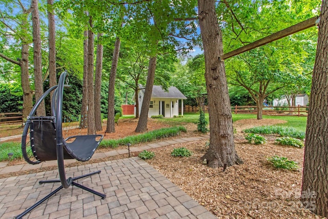 149 Harbor Landing Dr, Mooresville, NC 28117 - view of yard with an outbuilding