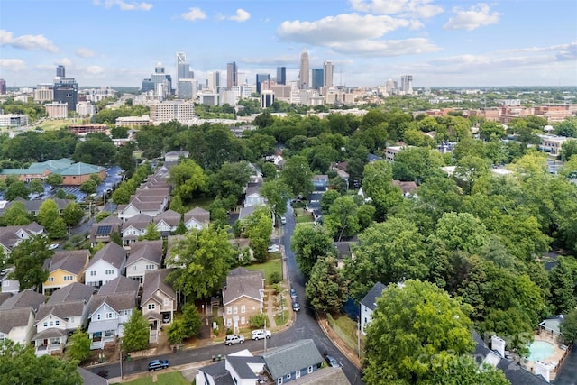 430 Queens Rd Unit 332, Charlotte, NC 28207 - bird's eye view of skyline