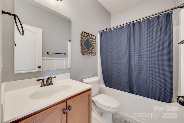1412 Afternoon Sun Rd, Matthews, NC 28104 - full bathroom with vanity and shower / bath combination with curtain