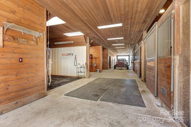 view of stable